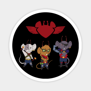 Biker Mice Bros Magnet